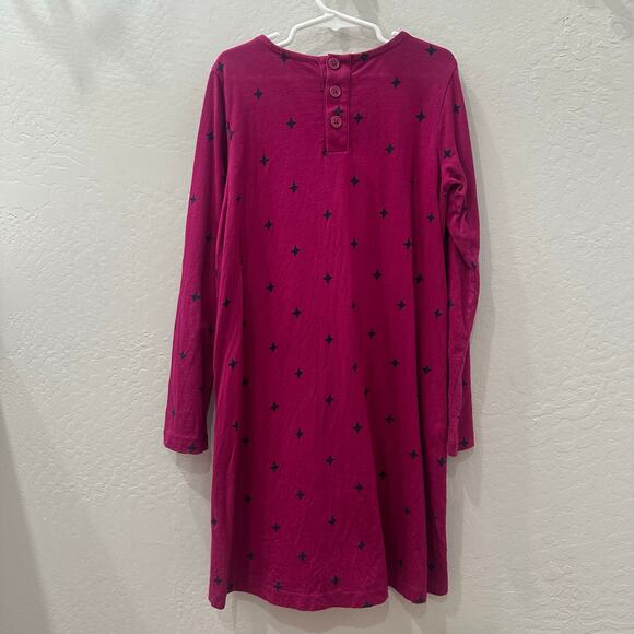 Hanna Andersson Mulberry Christmas Snowman Appliqué Art Dress - Picture 6 of 9